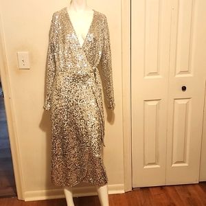 Nwt H and M sequin dress